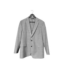 Brooks Brothers 1818 Regent Fit Wool Silk Windowpane Suit 44R 38W G2U