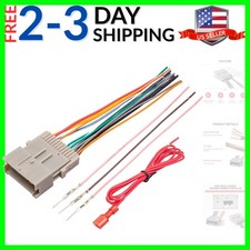 Stereo Wiring Harness Fit for 2002-2008 GMC Envoy Sierra Chevy Silverado Impa...