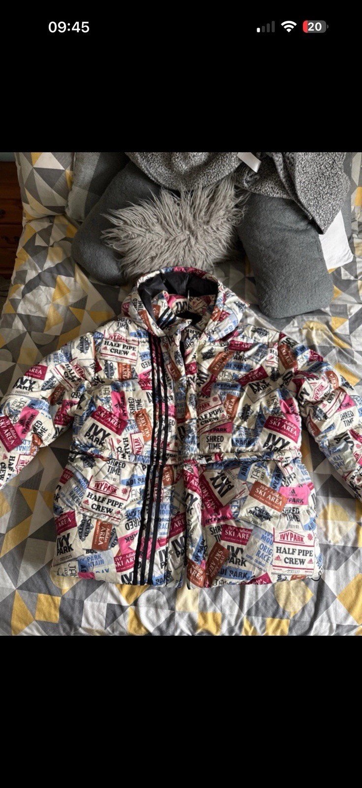 Beyoncé x Adidas Ivy Park Puffer Jacket Size Medium Sold Out Rare image 2