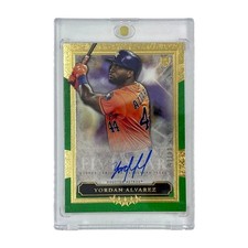 Topps MLB Five Star Yordan Alvarez Astros Card 04/15 FSA-YA Used