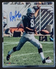 Ray Guy Autographed 8x10 Photo JSA II93861