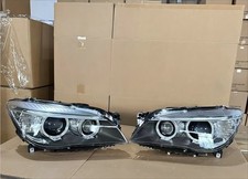Xenon Adaptive Headlight For BMW 7 Series F01 740i 750i 2013-15 Left+Right Side