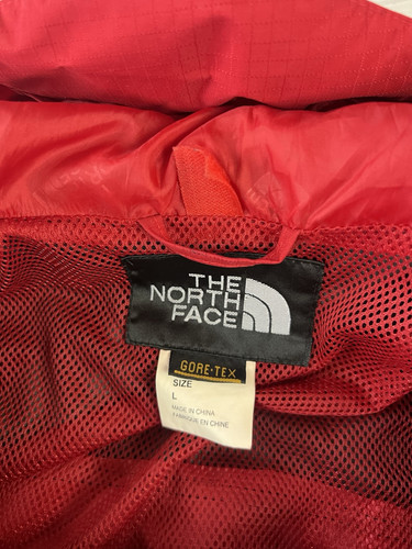 Vintage The North Face Jacket Men Large Red Mountain Gore Tex Hooded Parka 90s - Picture 15 of 17
