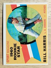 1960 Topps #128 Bill Harris RS RC (EX)