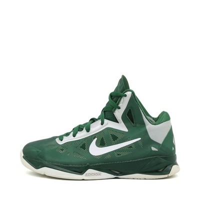 Nike Damen Zoom Hyperfuse 2012 Sneaker Grü Weiß Dämpfung Basketballschuh EU 38.5