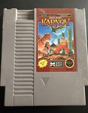 Nintendo Data East Karnov Arcade Hit NES Game Cartridge NTSC-U/C US/Canadatested