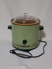 Vintage Rival Crock Pot Slow Cooker Avocado O...