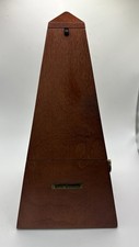 Vintage Seth Thomas Metronome E899-575 Wooden De Maelzel Wind Up Working 9  