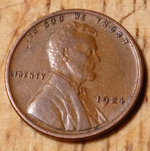 Lincoln Wheat Cent 1924P VF #6