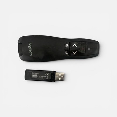 Logitech R-400 Presenter Remote Control Original Clicker Classroom Presentation