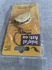 mexican folklore keychain taco