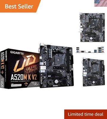 Versatile A520M K V2 AM4 Chipset Motherboard - Ideal for Gaming and Workstation