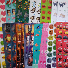 YOU CHOOSE - Hallmark Sticker Sheets, Cartoon Characters, Disney, Avengers, Pony