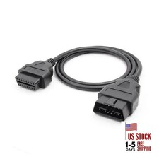OBD-II OBD2 16 Pin Cable Car Male to Female Extension Cable Diagnostic