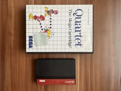 Quartet Mega Cartridge Sega Master System Spiel