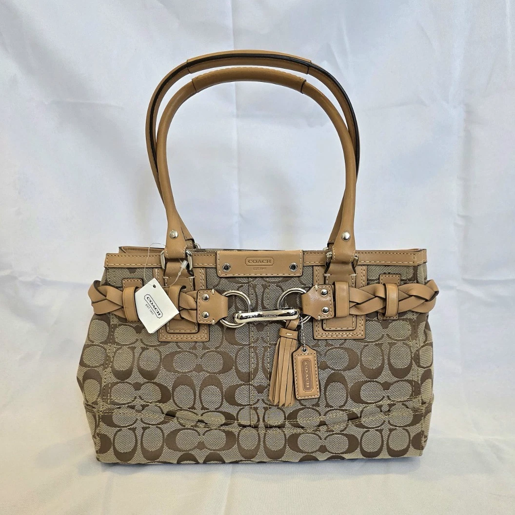 Coach Hampton Satchel/Top Handle Bag Medium Bags & Handbags for