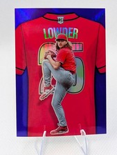 2025 Panini Crusade - Numbers Rhett Lowder #16 Purple 045/149 Cincinnati Reds RC