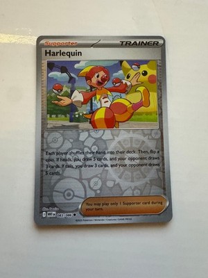 Harlequin 083/086 Reverse Holo  White Flare Pokemon Near Mint