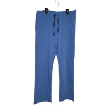 Figs Cairo Cargo Scrub Pants Light Blue Mens Size 2XL New Straight Leg