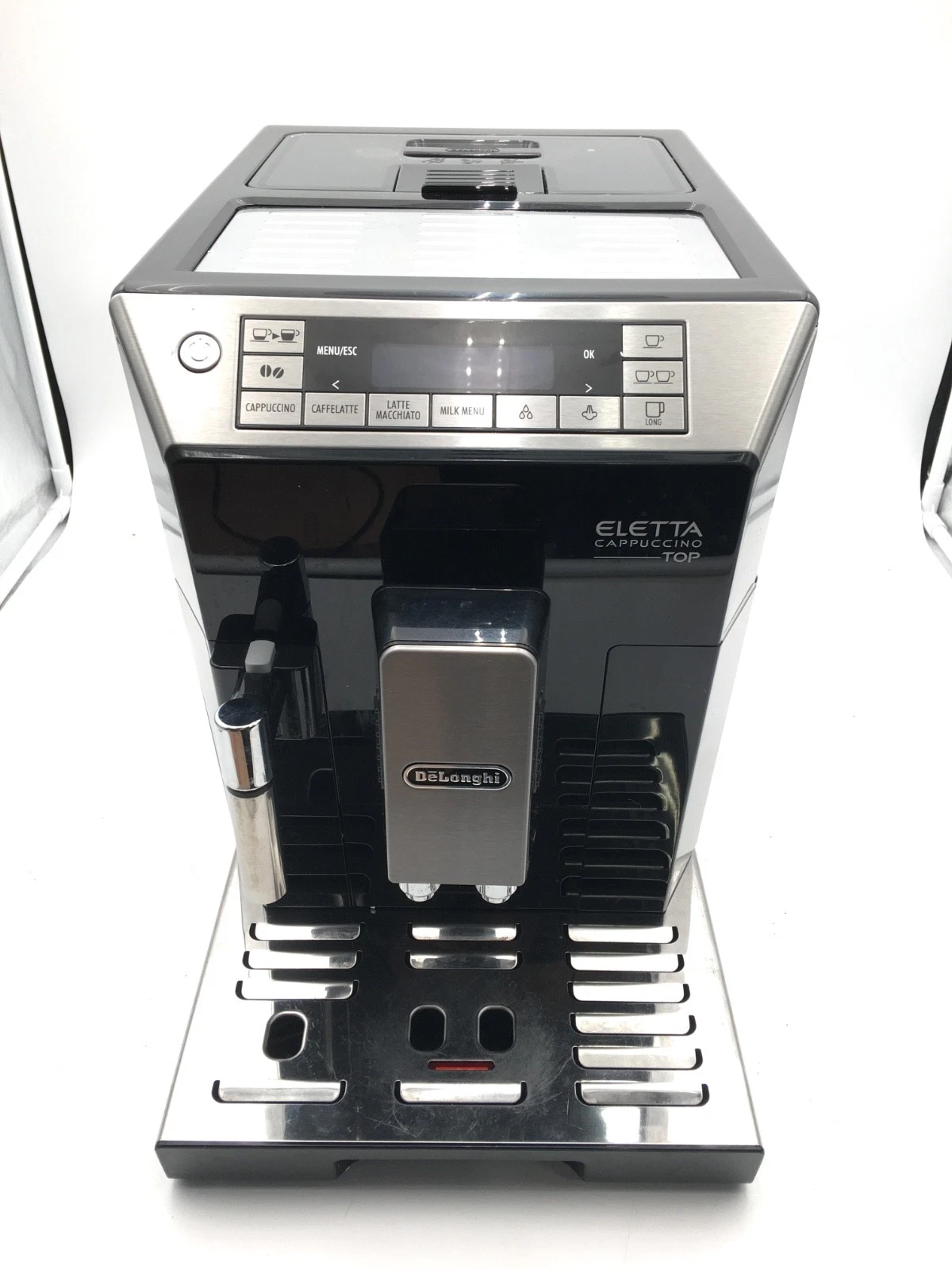 DeLonghi Eletta Cappuccino TOP Fully Automatic Coffee Machine (ECAM45760B)