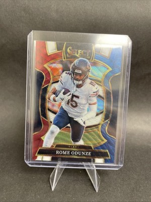 2025 Panini Select Rome Odunze Concourse Tri-Color /399 Bears #74