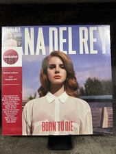 LANA DEL REY BORN TO DIE OPAQUE RED VINYL LP SEALED TARGET EXCLUSIVE New Sealed 