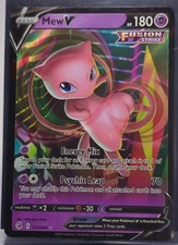 Mew V 60/159 Crown Zenith Ultra Rare Full Art Holo - Pokemon TCG on eBay