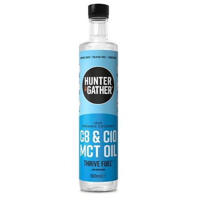 Hunter & Gather Premium C8 & C10 MCT Öl (500ml) | 500 ml (1er Pack) 