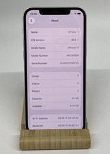 Apple iPhone 12 64GB White Grade B - 88% Battery Health