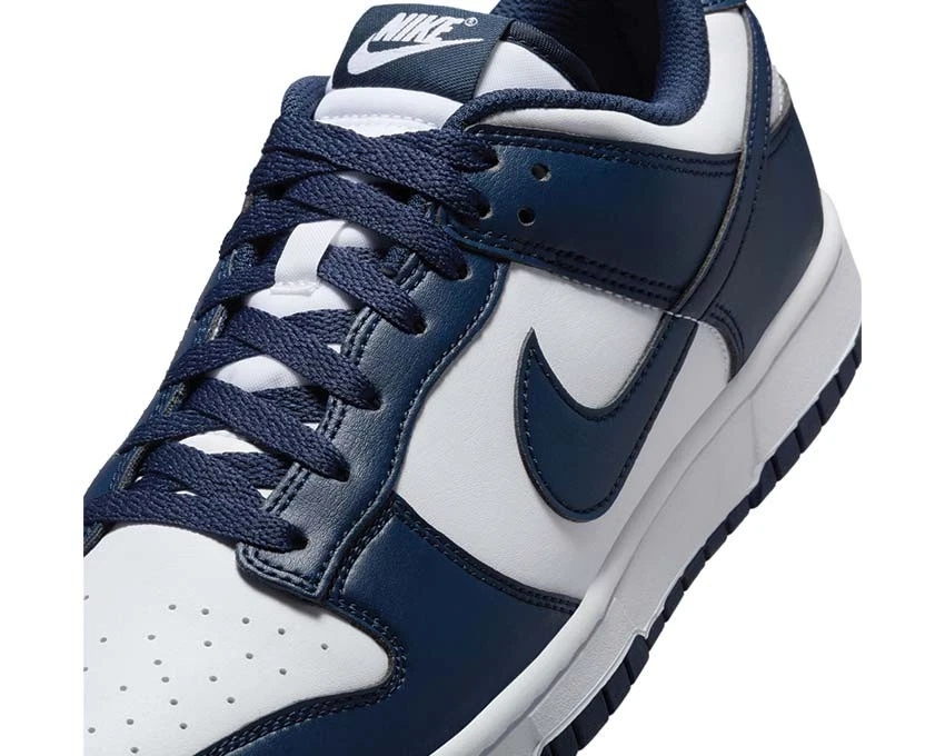 Preços baixos em Nike Dunk Low White Midnight Navy | eBay