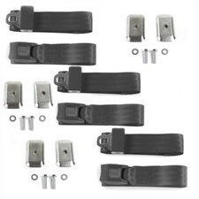 Ford Truck 1967 - 1979 Standard 2pt Ch Lap Bench Blt Kit Wbkts 3 Belts Ford Truck 1967 - 1979 Standard 2pt Ch Lap Bench Blt Kit Wbkts 3 Belts