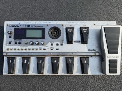 BOSS GT-10 Guitar Effects Processor NO Power Supply Multi Effect Pedal UNTESTED