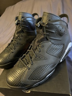 Jordan Air Jordan 6 Retro Black Cat Black/Black-White 384664-020 High Men s 11