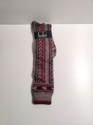 b.ella - Woman's tall socks - red - Cashmere blend - Made in USA **O30**