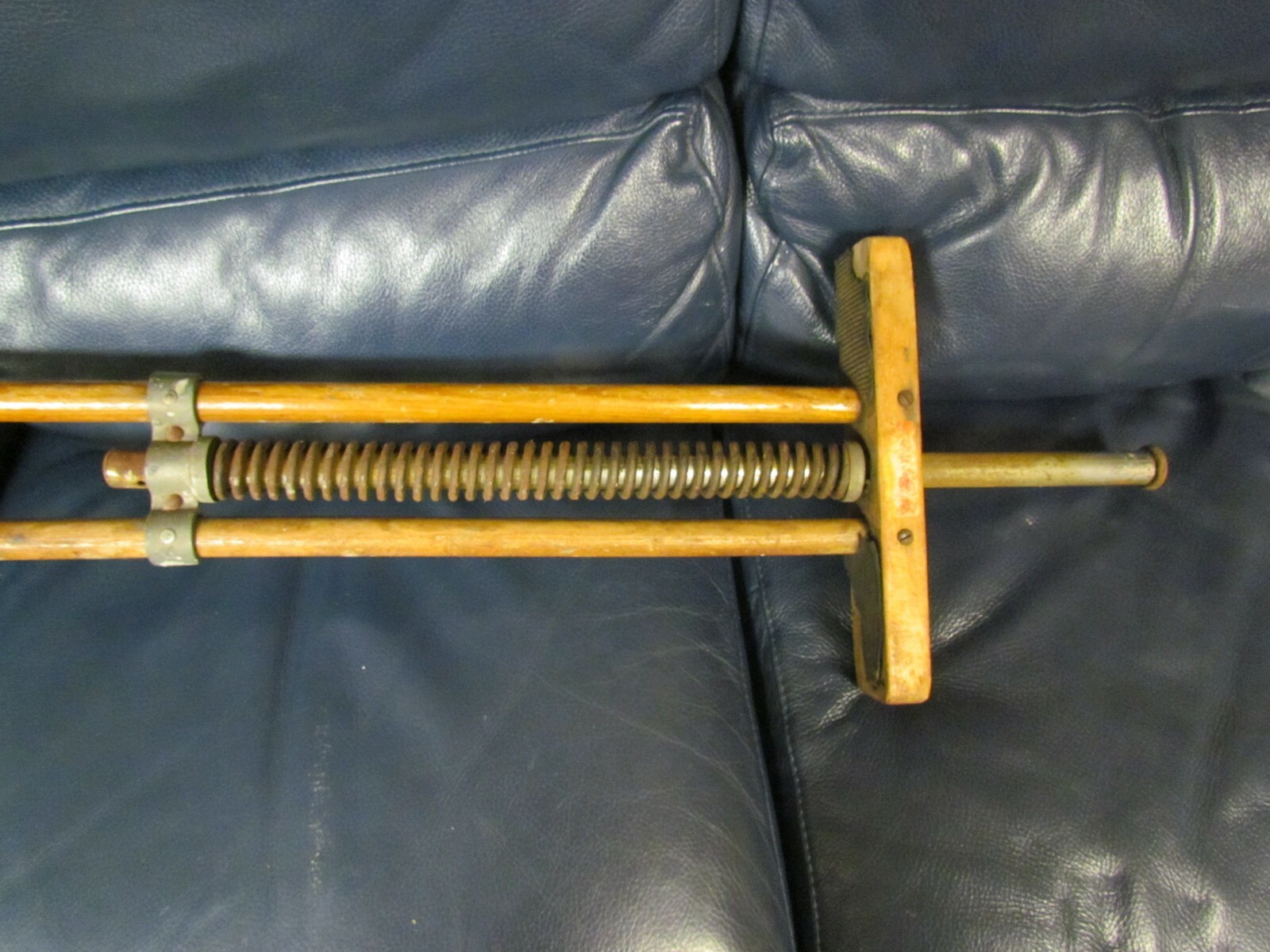Vintage Antique Wooden Pogo Stick Rare eBay