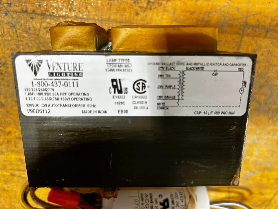 New 150 or 175 Watt Metal Halide Ballast 120v or 220v or 277V - Image 2 of 3