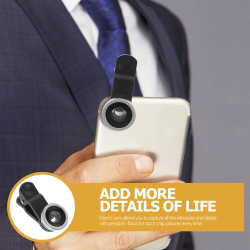 Wide Angle Lens " Telephoto Lens " Fisheye Lens Phone Camera Accessories - 第 6/12 張圖片