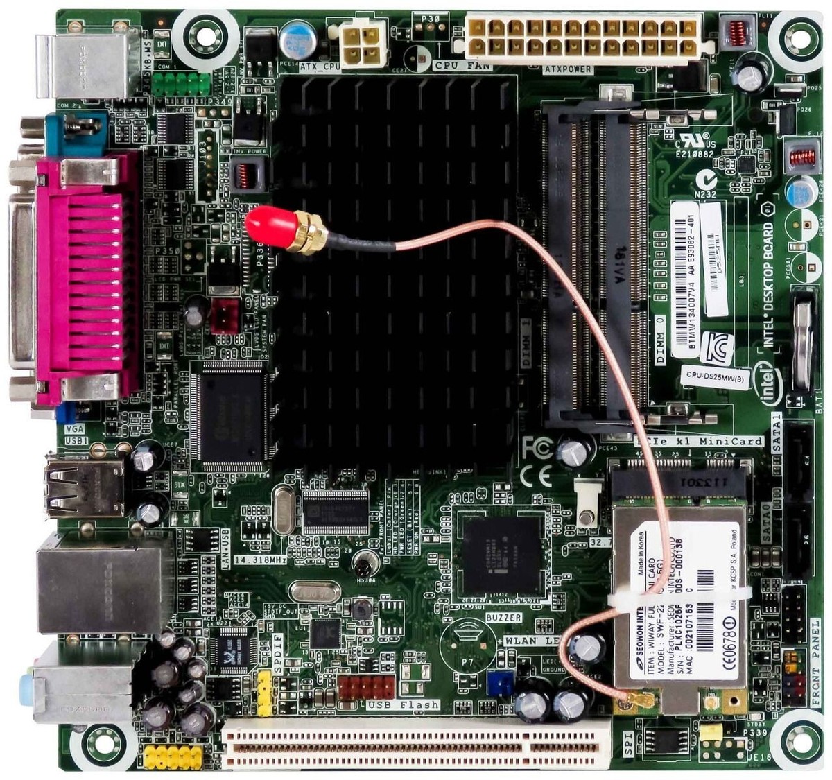 Intel Desktop Board D525MW マザーボード s-l1200.jpg