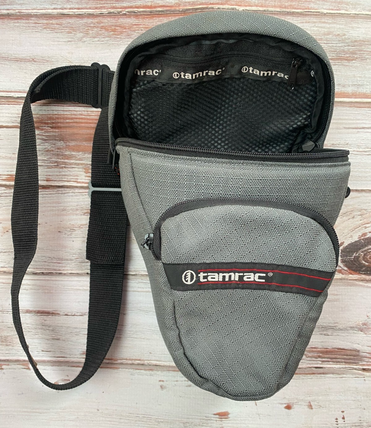 Tamrac 515 Gray DSLR Holster Camera Bag w Strap Made in USA eBay