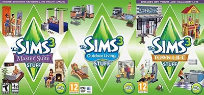 Die Sims 3 Stadtleben Sachen & Outdoor Living Sachen & Master Suite Sachen