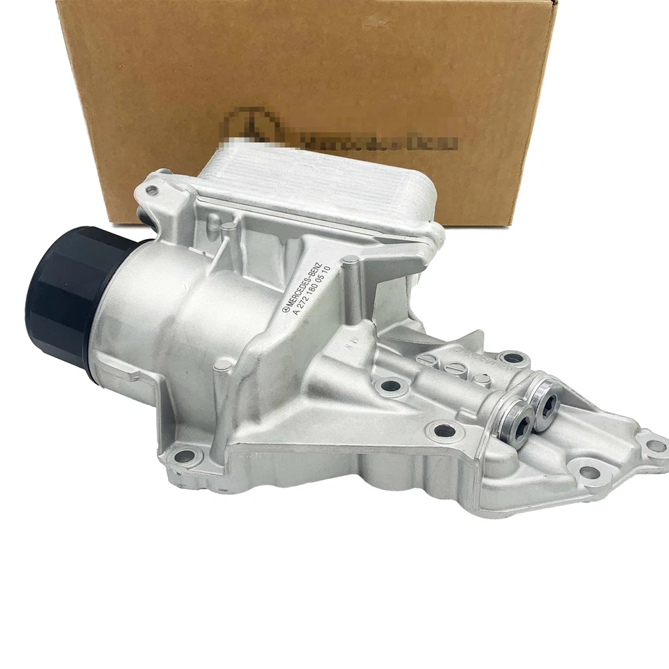 Genuine Mercedes Benz CEG ML S SLK-Class Oil Filter Housing W/Oil Cooler US NEW Foto 2 de 4