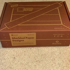 Kiwi Co Maker Crate Marbled Paper Designs Ages 14 Up NEW