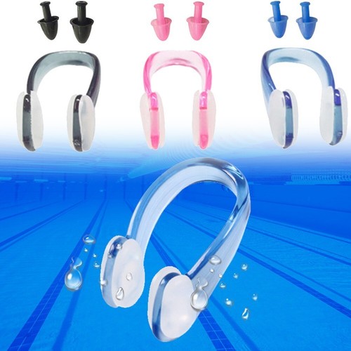 Nose Clip Ear Plug Kits for Swimmers Reliable Protection Uninterrupted