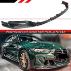 For 21-26 BMW G80 M3 G82 M4 Performance Style Carbon Fiber Front Bumper Lip Kit