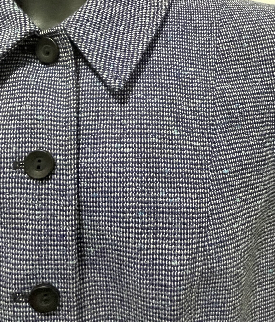 Vintage Pendleton 4 Button Wool Blend Blazer Blue… - image 4