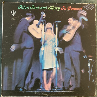 洋楽 Peter, Paul and Mary In Concert LP s-l400.jpg