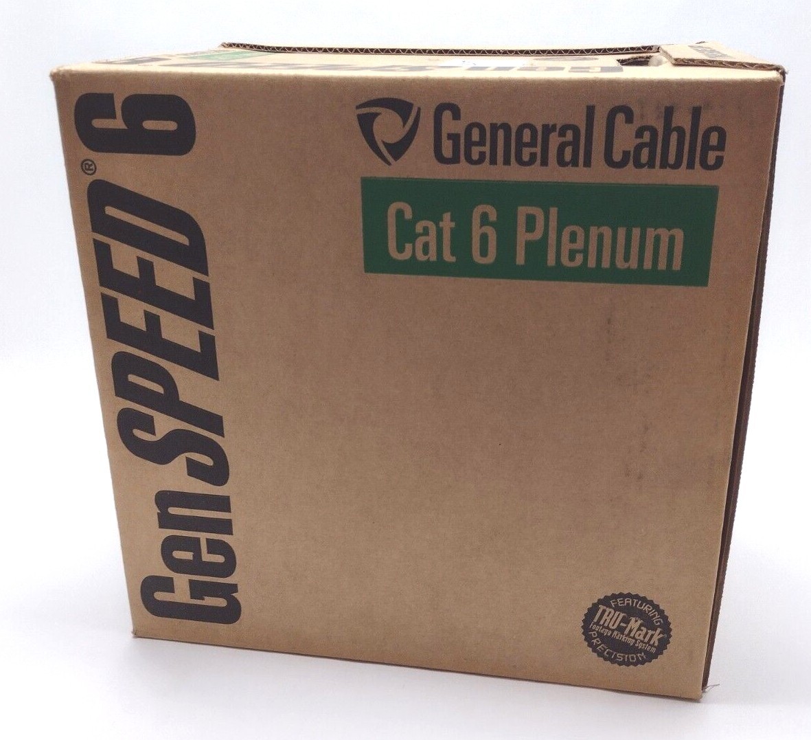 General Cable 6P4P24BLPGCCTPCE GenSpeed 6 Plenum CAT 6 Cable 322ft