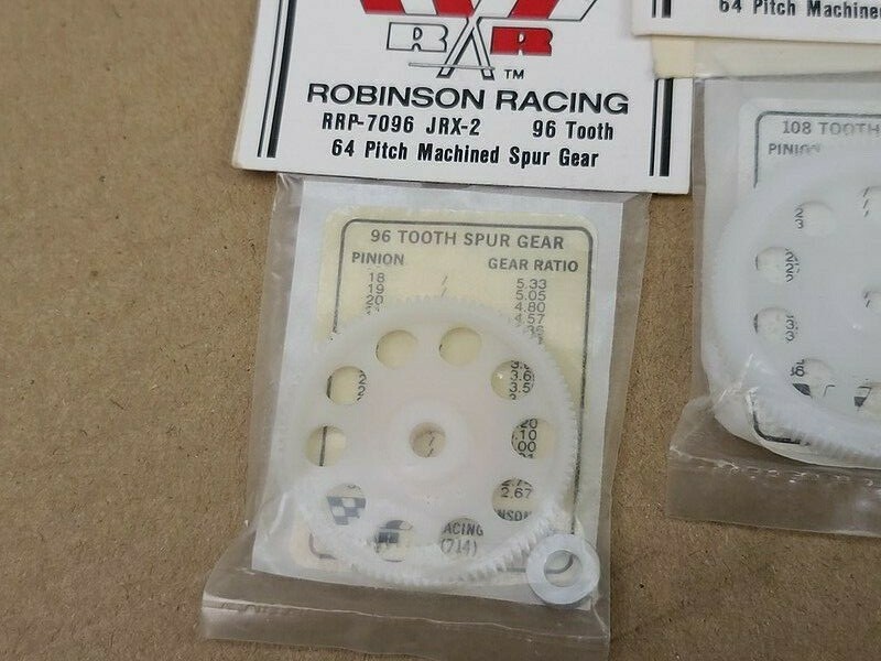 Lotto Di 42 Ingranaggi Cingolati Vintage Robinson Per Losi JRX2 E JRXT - Passo 64p, Varie Misure - Foto 4