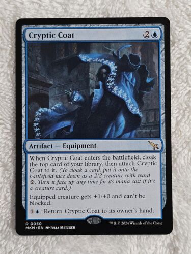 MTG Cryptic Coat #50 Murders at Karlov Manor Magic Gathering Card Rare NM
