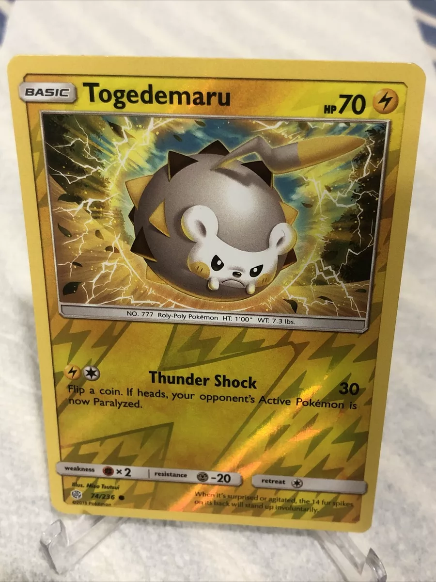 Togedemaru, Eclipse Cósmico, Banco de Dados de Cards do Estampas  Ilustradas